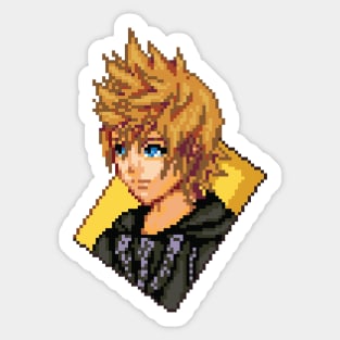 Organization XIII Roxas Pixel Art Sticker